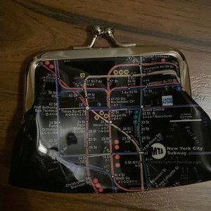 Super cute and unique change purse. NYC